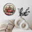 Horloge murale en bois 10 po, mouvement silencieux, à piles (piles AA non incluses), décor artistique, parfait pour les décorations