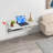Millholland Foldable Plastic / Acrylic Plastic / Acrylic Floating Desk-459002672