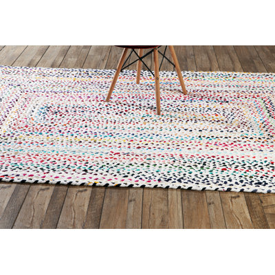 Breylee Cotton Geometric Indoor Rug