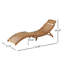 Chaise longue pliable en bois Lahaina-825311242