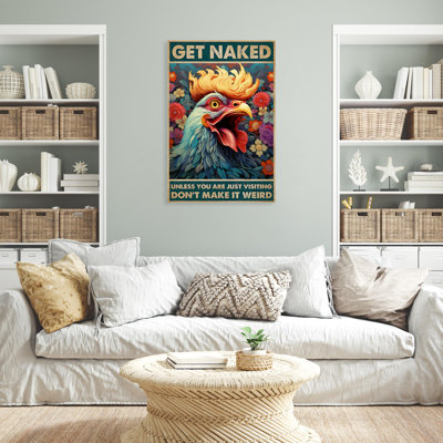 «Chicken Dont Make It Weird» sur toile