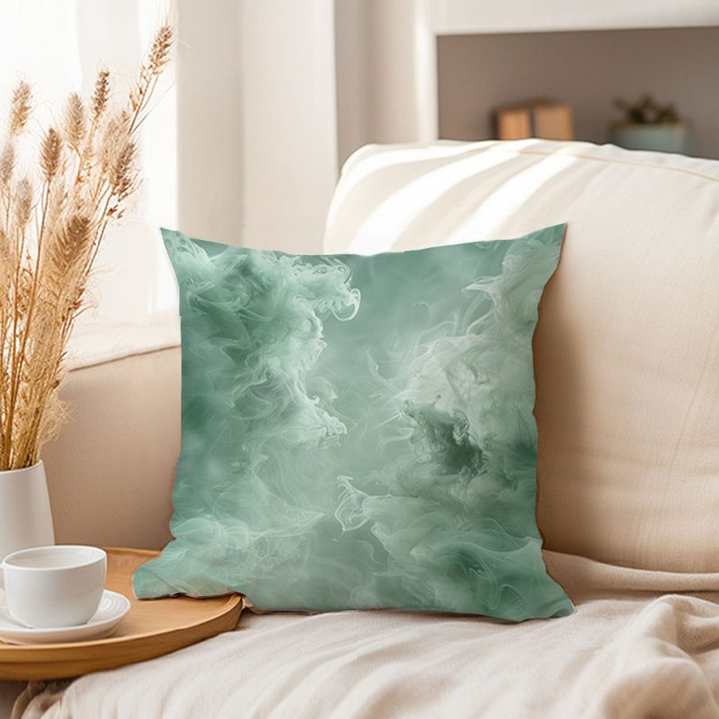Abstract Green Myst I Modern