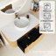 36 po L 19 po x H 19 po, meuble-lavabo mural simple avec plateau en marbre-1474024737