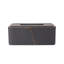 Noir Leather Rectangle Tissue Box Cover