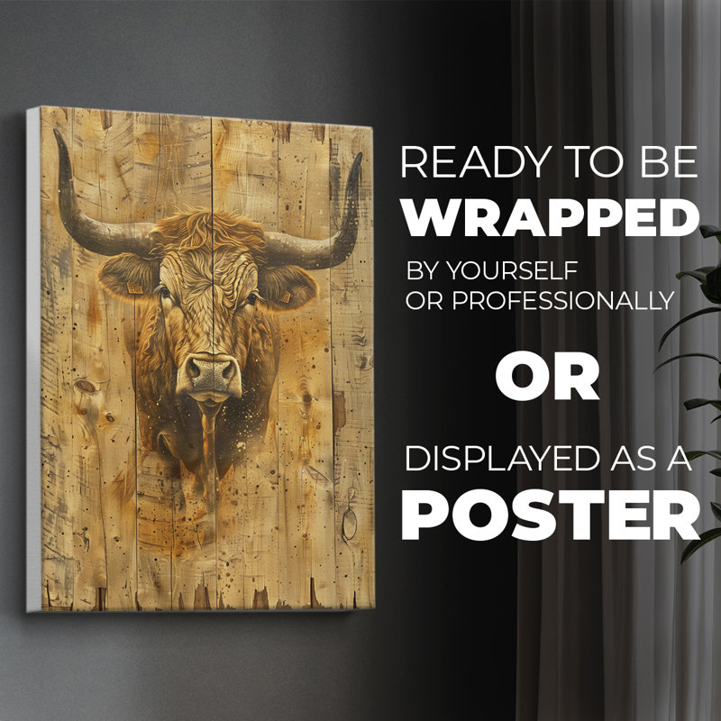 ANIMALS Series DV - Impression sur toile seulement - NON-CADRE, H 48 po x l 32 po