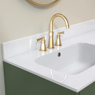 72 In. Vanity Backsplash Solid Surface 4 In. Bathroom Vanity Back Splash In Glossy White,Double 36 In. Combo