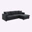 Khiyan Upholstered L-Shaped Sectional Reversible-1705831856