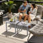 Table d'appoint rectangulaire en aluminium-907549594