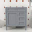 Meuble-lavabo élégant avec tablettes et tiroirs réglables-1579370700