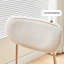 Chaise d'appoint à dossier solide (ensemble de 2)-130153882