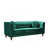 Velours vert sélectionné