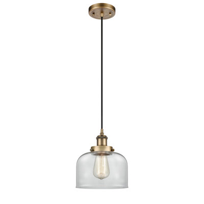 Mini luminaire suspendu en forme de tige 8 po Ballston Urban Bell
