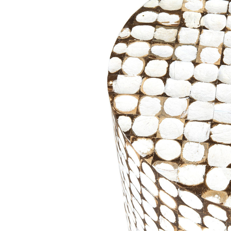 Table de bout Abbie, Blanc