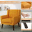 Jaqueze 73.4 Cm Wide Cotton Armchair-1326348355