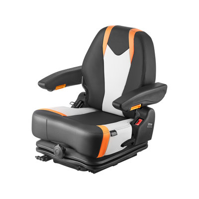 Universal Forklift Seat Fold Down Tractor Suspension Seat Adjustable Back