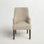 Chaise de salle à manger rembourrée Malge - Crème résistante aux taches-955295820