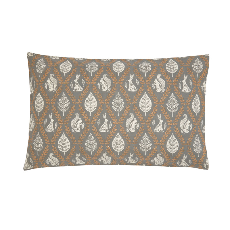 Woodland Trellis Duvet Cover Set, Kingsize Duvet Cover + 2 Pillowcases