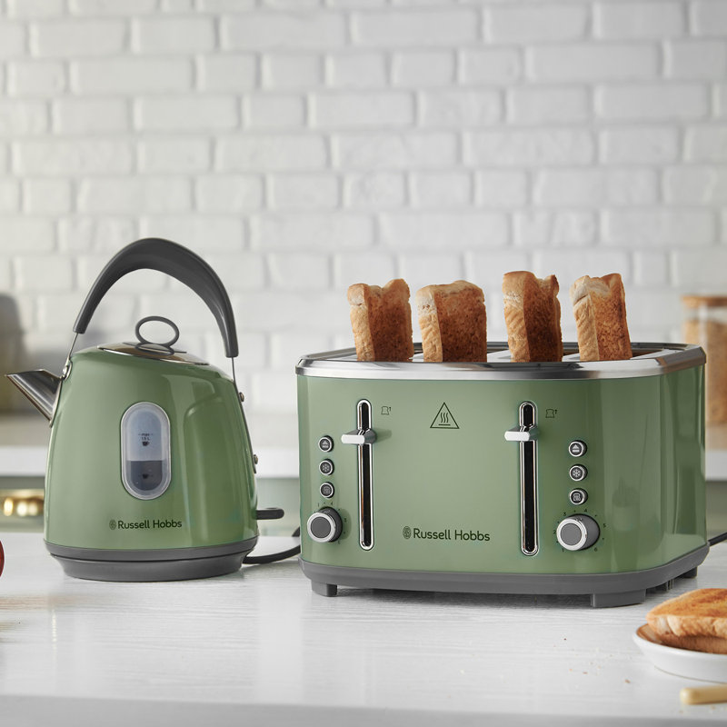 Russell Hobbs Stylevia Toaster Mocha, Green