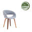 Cachan Fabric Dining Chair with Beechwood Legs-709350233