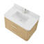 Meuble-lavabo mural simple en chêne scandinave de 36 po Francesca-134490163-134490164-134490165