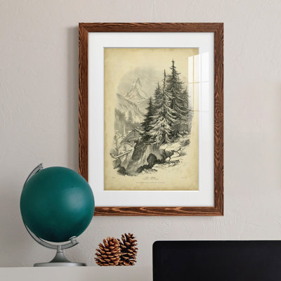 The Larch Premium encadré mat - prêt à accrocher