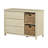 Cotton Candy 3-Drawer Dresser with Storage Baskets-103710674