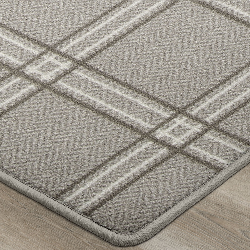 Tapis à carreaux fossiles Imagine Pane, Rectangle 2 pi 8 po x 3 pi 10 po