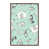 Toile avec cadre en bois classique