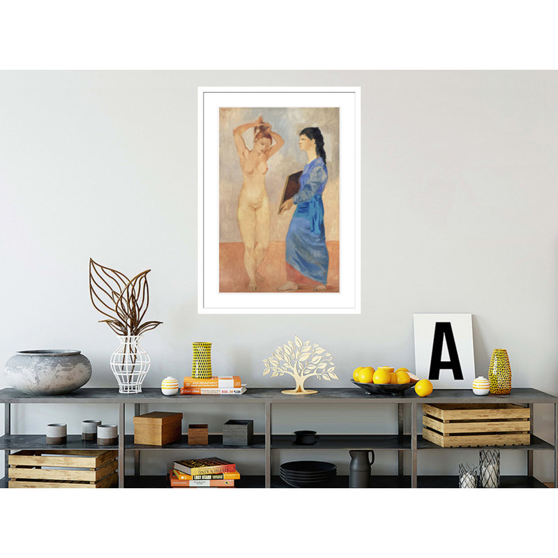 «La Toilette» par Pablo Picasso, impression giclée sur cadre, H 41,5 po x l 29,66 po