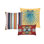 Multi-color Coordinated Set of 3 Indoor & Outdoor Throw Pillows