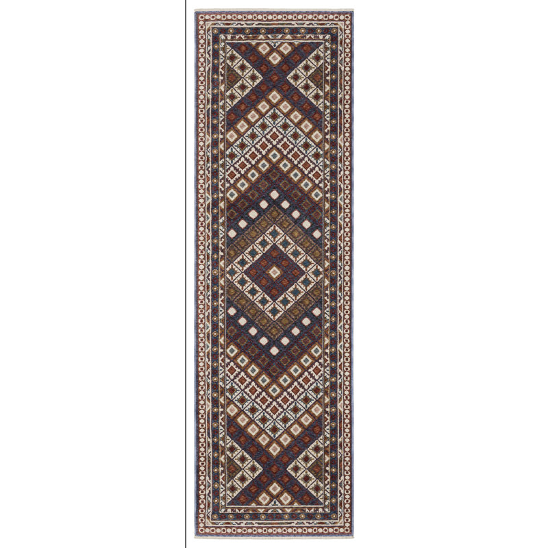 Suhaan Geometric Indoor Rug, Runner 2'3" x 7'9"