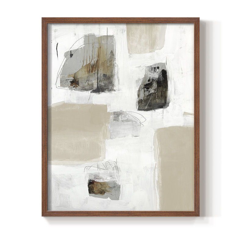 «Watch from the Window II», reproduction encadrée V30, Brun, H 20 po x l 16 po