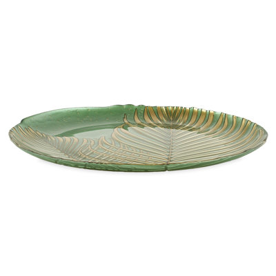 Nerida Glass Decorative Plate