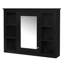 Meuble-lavabo noir avec espace de rangement spacieux - Glissières de tiroir modernes de 36 po avec rangement polyvalent-1294758806