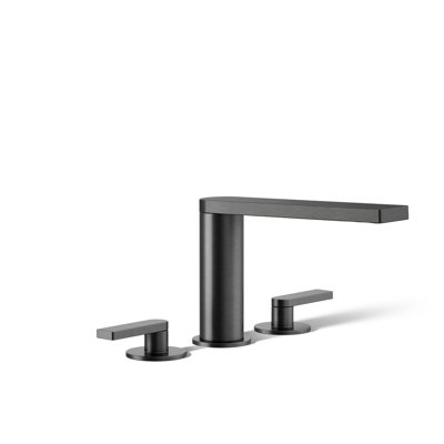 Composed Deck-Mount Bath Faucet With Lever Handles
