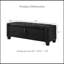 Banc rembourré capitonné avec rangement-1865697651