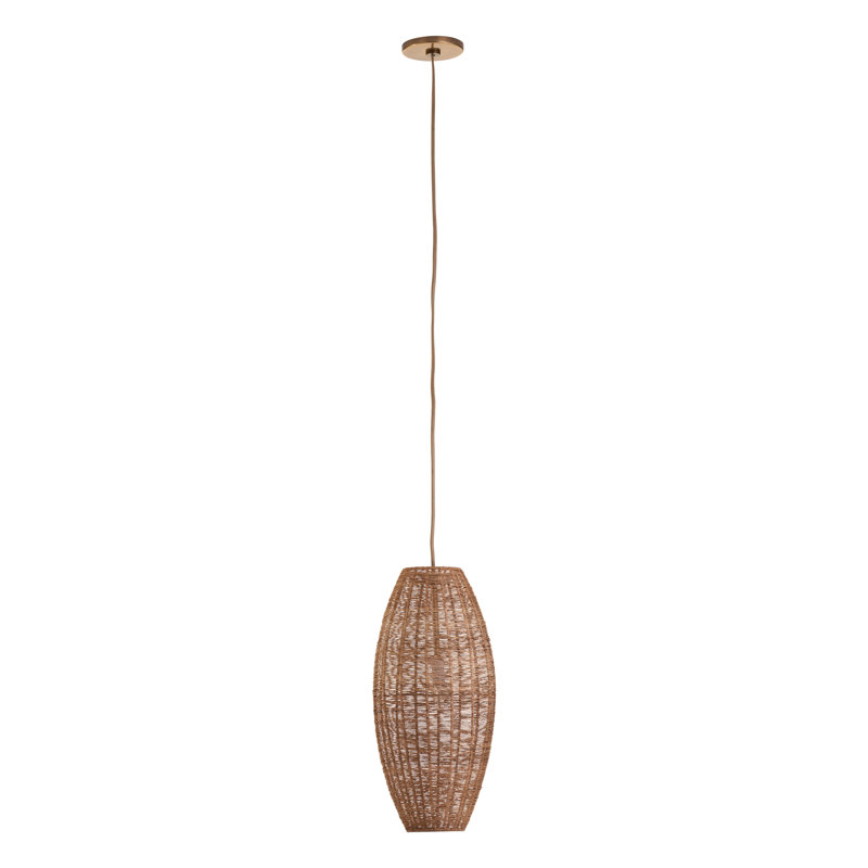 Teague Single Pendant - Tall
