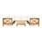 Acacia 8 - Person Patio Conversation Set with Cushions-898942039