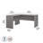 Echo L-Shaped Computer Desk-441134324