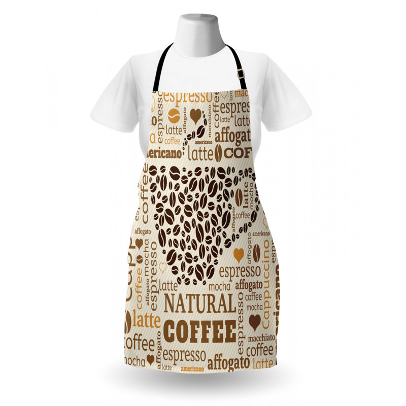Tablier naturel affogato cappuccino latte