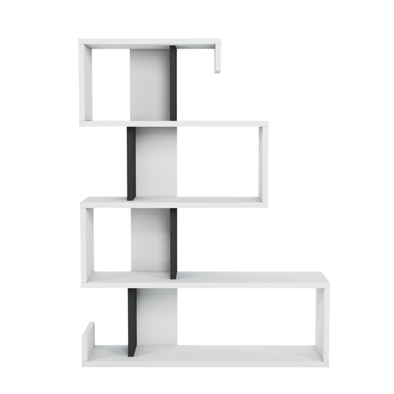 Cadorette Bookcase, Anthracite