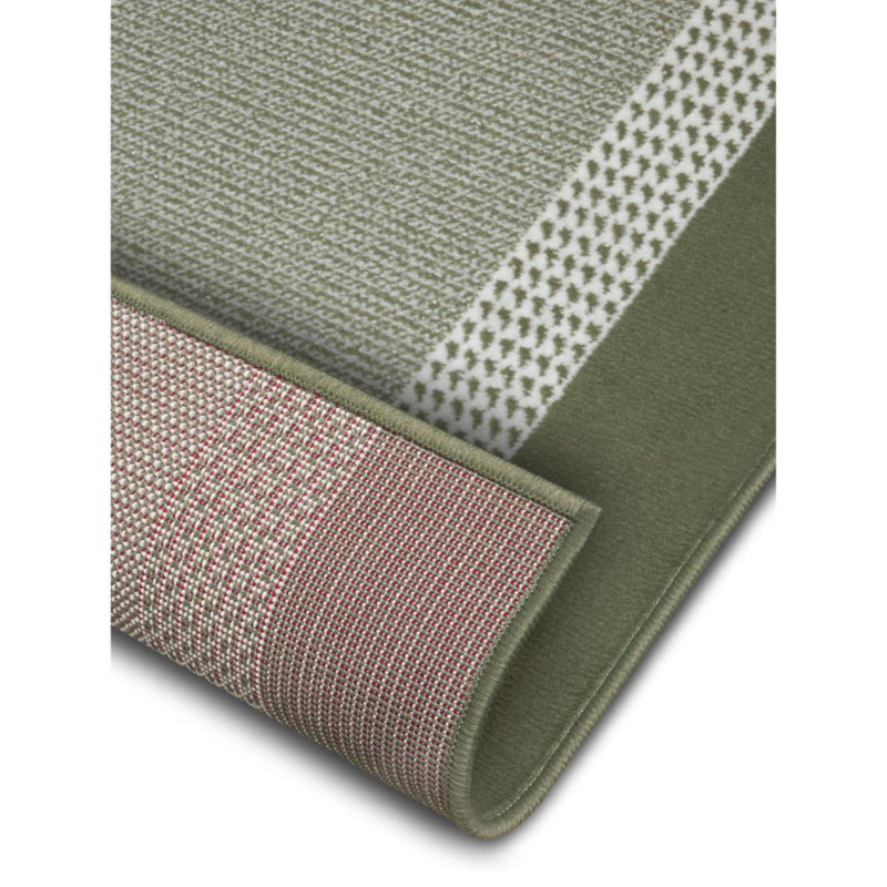 Flatweave Green Rug, Rectangle 160 x 230cm