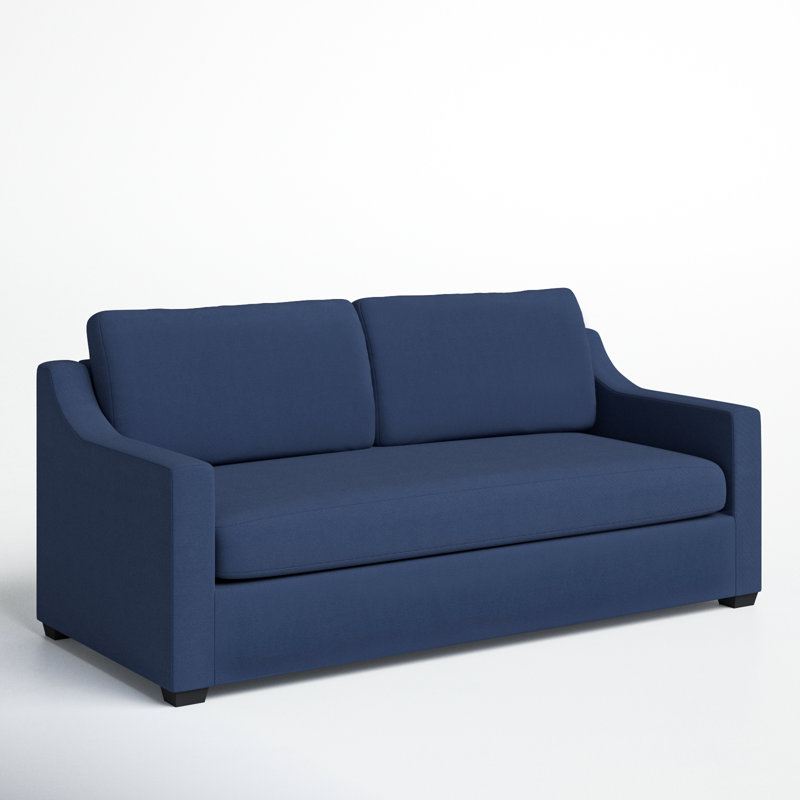 Cranbrook Upholstered 88'' Sofa, Canvas Navy Sunbrella® Canvas