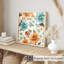 Motif floral rétro sans cadre-513762101