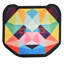 Geometric Shag Area Rug-576578119