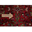 Noué la à la main one-of-kind à main avant 1900 bidjar rouge 14 pi 6 po x 25 pi tapis zone de laine Weirton