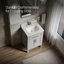 Ensemble de meuble-lavabo simple Hadron-88685775-88685776-124966456