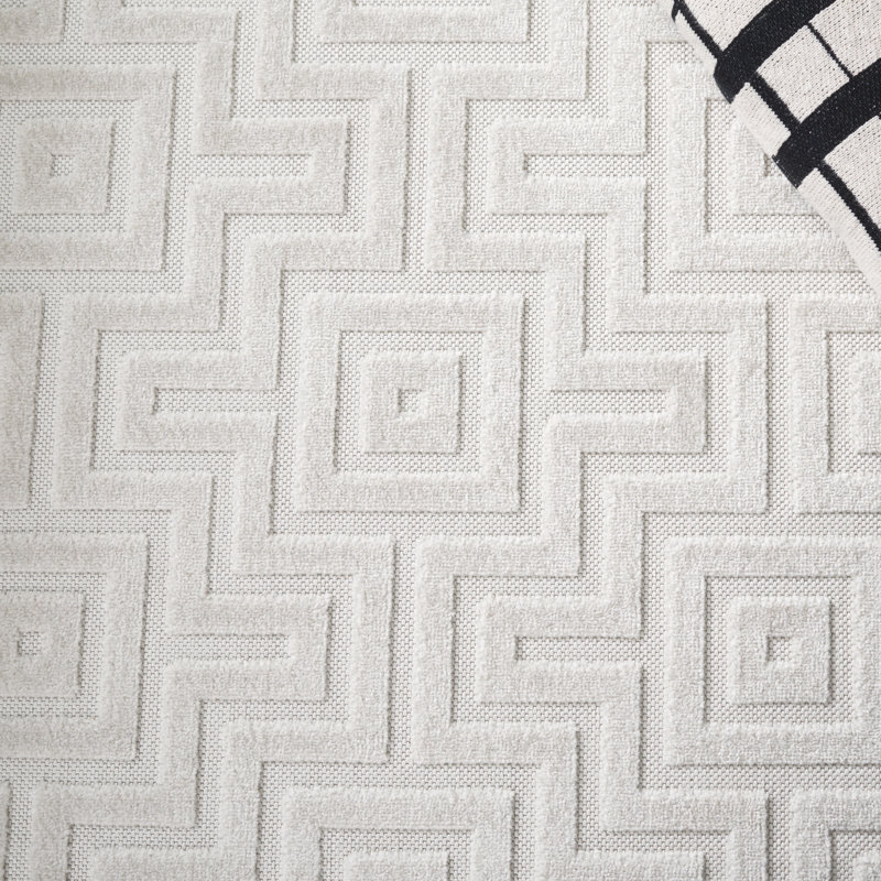Mehjabin Stella Performance Geometric Rug, Rectangle 5'3" x 7'6"
