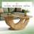 Accent Center Table,Cocktail Table,2-Tier Coffee Table