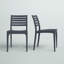 Chaise de terrasse empilable Ayvah-28459578